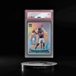 2024 Donruss Optic Downtown! Caleb Williams #21 PSA 9