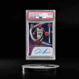 2019 Panini Spectra Signature Nebula Dennis Rodman #S-DRM 1/1 PSA 8