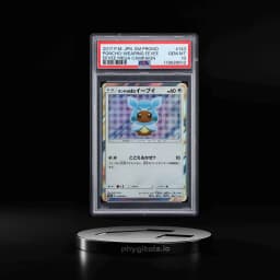 2017 Pokemon Japanese Sun & Moon Promo Glaceon Poncho Wearing Eevee #143 PSA 10 GEM MINT