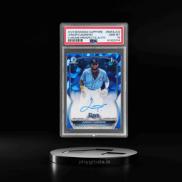 2023 Bowman Chrome Sapphire Prospect Autograph Junior Caminero #BSPA-JCO PSA 10