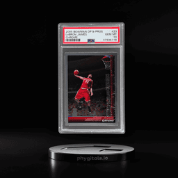 2005 Bowman Draft Picks and Prospects Chrome LeBron James #23 PSA 10