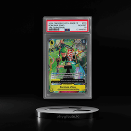 2026 One Piece French Op14-Eb04 the Azure Sea's Seven Treasure Rare Roronoa Zoro #113 PSA 10