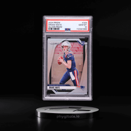 2024 Panini Prizm Silver Drake Maye ROOKIE #329 PSA 10 GEM MINT