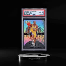 1997 Metal Universe Planet Metal Kobe Bryant #3 PSA 8 NM-MT