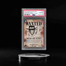 2025 One Piece Carrying On His Will Wanted Alternate Art Portgas D. Ace #OP13119 PSA 10