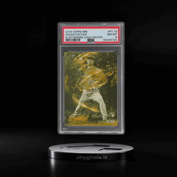 2018 Topps Fire Flame Throwers Gold Minted Shohei Ohtani #FT13 PSA 8