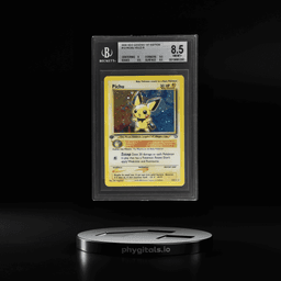 2000 Pokemon Neo Genesis 1st Edition Holo Pichu #12 BGS 8.5