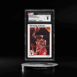 1991 Hoops Michael Jordan #30 CGC 8 NM-MT