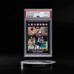 2008 Topps Chrome Refractor Tom Brady #TC121 PSA 10 GEM MINT