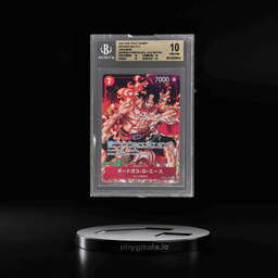 2022 One Piece Summit Decisive Battle Japanese Alternate Art Portgas D. Ace #OP02013 BGS 10