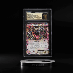 2015 Pokemon Japanese XY Promo Emerald Break Chance Rayquaza EX #122 CGC 10 PRISTINE