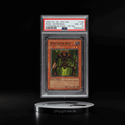 2002 Yu-Gi-Oh! Legend Of Blue Eyes 1st Edition Man-Eater Bug #LOB-108 PSA 8