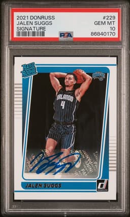 2021 Jalen Suggs #229 Donruss PSA 10.0