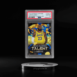 2025 Bowman Sapphire Treasured Talents NBA LeBron James #TTN-10 PSA 10