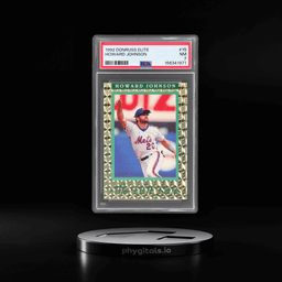 1992 Donruss Elite Elite Series Howard Johnson #15 9131/10000 PSA 7