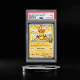 2014 Pokemon Japanese XY Promo Mega Tokyo's Pikachu #98 PSA 9 MINT