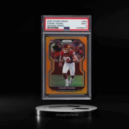 2020 Panini Prizm Orange Prizms Chase Young ROOKIE /249 #383 PSA 9 MINT