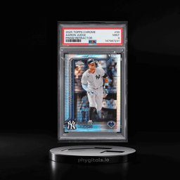 2025 Topps Chrome Prism Refractor Aaron Judge #99 PSA 9 MINT