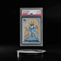 2024 Panini Donruss Downtown Sam Laporta #6 PSA 10