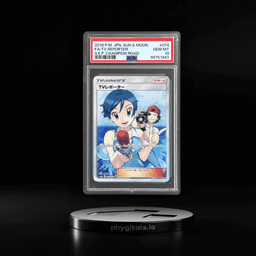 2018 Pokemon Sun and Moon Strength Expansion Pack Champion Road Japanese Tv Reporter #74 PSA 10