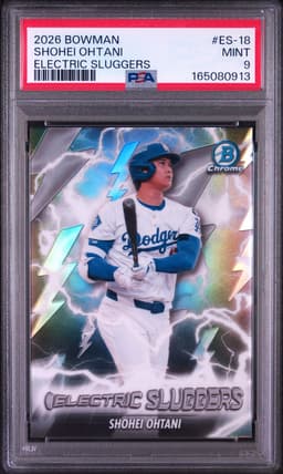 2026 Shohei Ohtani #ES-18 Bowman Electric Sluggers PSA 9.0
