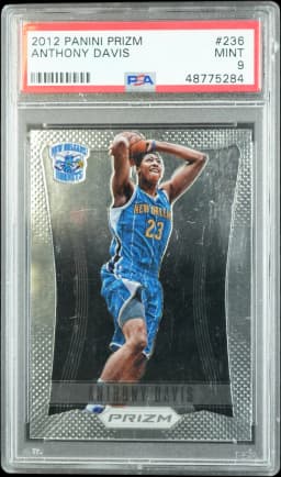 2012 Anthony Davis #236 Prizm PSA 9.0