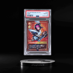 2026 Riftbound: League of Legends Sfd-Spiritforged Plated Legends Prizewall Fiora #205 PSA 10