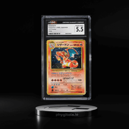1999 Pokemon Japanese CD Promo Holo Charizard #6 CGC 5.5 EX+