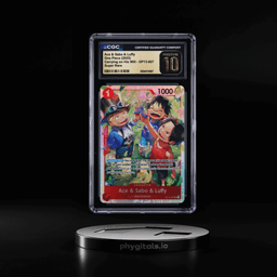 2025 One Piece Carrying On His Will SR Ace & Sabo & Luffy #OP13-007 CGC 10 PRISTINE