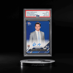 2024 Topps Now Blue Drake Maye ROOKIE AUTO DNA 10 /49 #D-3C PSA 10 GEM MINT