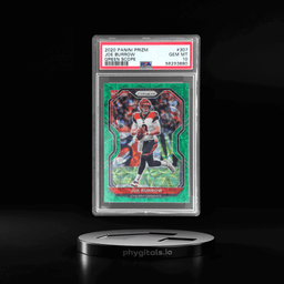2020 Panini Prizm Green Scope Prizm Joe Burrow #307 35/75 PSA 10