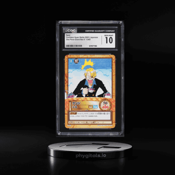 2001 One Piece Japanese Carddass Hyper Battle Grand Box 5 Sanji #C465 CGC 10 GEM MINT