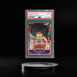 2025 One Piece Promo Japanese Bandai Card Games Fest Monkey D. Luffy #OP07073 PSA 10