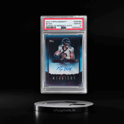 2024 Topps Midnight Stroke of Midnight Autograph Bo Nix #SMA-BN PSA 10