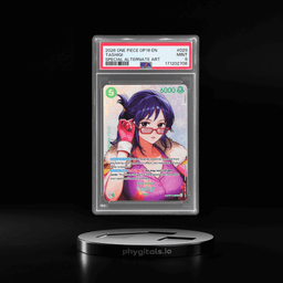 2026 One Piece Card Game the Time of Battle Special Alternate Art Tashigi #OP14-029 PSA 9