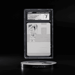 2019 National Treasures '18 Black Printing Plate Kevin McHale 1/1 #LA-KMH CGC 7 NRMT