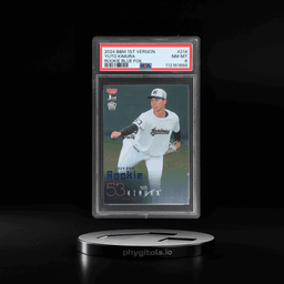2024 Bbm 1st Version Rookie Blue Foil Yuto Kimura #214 130/200 PSA 8