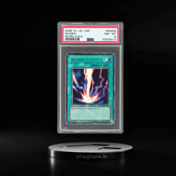2008 Yu-Gi-Oh! Retro Pack Raigeki #EN005 PSA 8