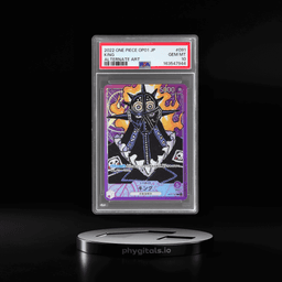 2022 One Piece Romance Dawn Japanese Alternate Art King #OP01-091 PSA 10