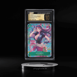 2025 One Piece Japanese Promo Mini-Tin Vol. 2 Alt Art Nico Robin #P-111 CGC 10 PRISTINE
