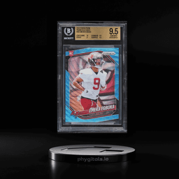 2025 Panini Prizm Blue Wave Emeka Egbuka ROOKIE /230 #351 BGS 9.5 GEM MINT