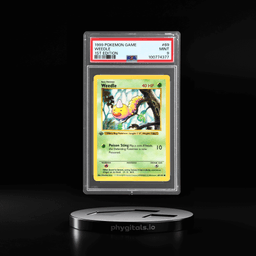 1999 Pokemon Base Set 1st Edition Weedle #69 PSA 9
