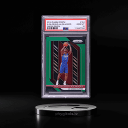 2018 Panini Prizm Green Shai Gilgeous-Alexander ROOKIE #184 PSA 10 GEM MINT