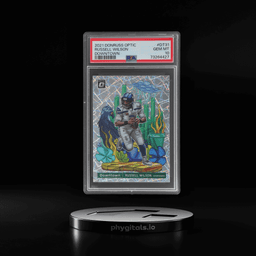 2021 Donruss Optic Downtown Russell Wilson #DT-31 PSA 10