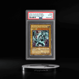 2002 Yu Gi Oh Booster Pack Collectors Tins Blue Eyes White Dragon #BPT003 PSA 6
