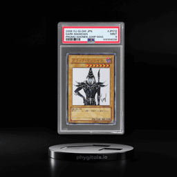 2008 Yu Gi Oh Promo Shonen Jump Magazine Japanese Dark Magician #WJMPJP012 PSA 9