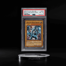 2002 Yu-Gi-Oh! Legend Of Blue Eyes White Europe Blue-Eyes White Dragon PSA 8