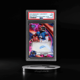 2024 Bowman's Best University Best of '24 Autograph Pink Lava Refractor Dj Lagway #BOADL 24/100 PSA 9