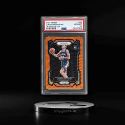 2023 Panini Prizm Orange Wave Prizm Jordan Hawkins #130 32/60 PSA 10