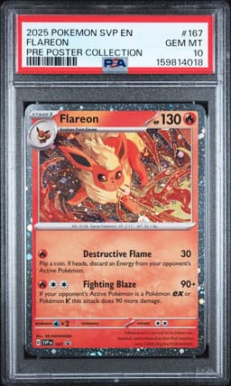 2023 Flareon #167 Scarlet & Violet Black Star Promos PSA 10.0